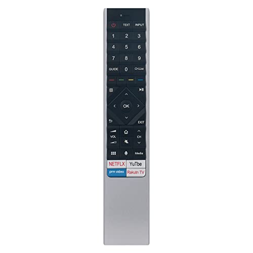 ERF6A64 Sprachersatzfernbedienung -VINABTY-Fit für Hisense QLED 4K TV Fernbedienung HT267138 65U8QF 88L5VG