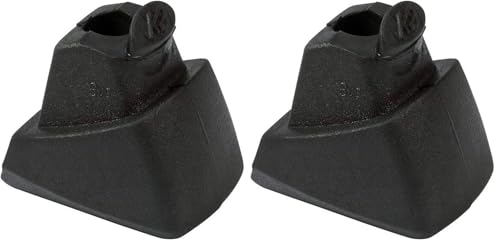 K2 Inline Skate Bremsstopper Universal, Schwarz (Packung mit 2)