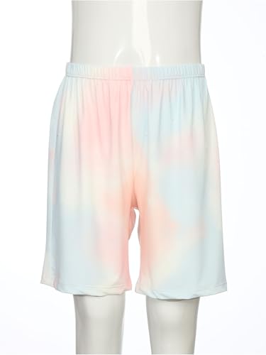 Kids Girls Tie-dye Athletic Shorts Quick-Drying Breathable Shorts for Workout Vocation Beach3