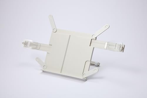 レイメイ藤井 書見台 クリップ付き書見台 タブレット対応 ホワイト BM1367