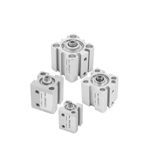 Cilindro SDA doble efecto con diámetro de 20mm y carrera de 40mm para sistemas neumáticos 3