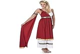 El disfraz de Roman Empress para mujer incluye: