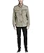 Levi's Men's Washed Cotton Two Pocket Military Jacket (Standard and Big & Tall), Light Olive Unfilled, Medium