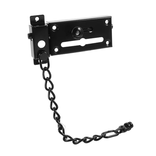 TOBBOMEY Cerradura Cadena de Seguridad para Puerta Interior Acero Inoxidable con Pestillo Antirrobo para Hogar y Oficina Resistente y Fácil de Instalar