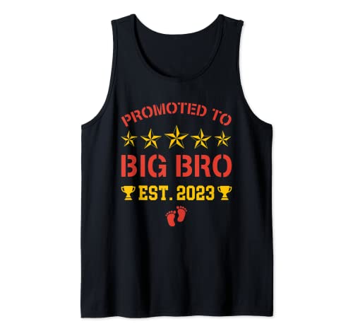 Vintage Beworben Zu Big Brother Est 2023 Lustiger großer Bruder 2023 Tank Top