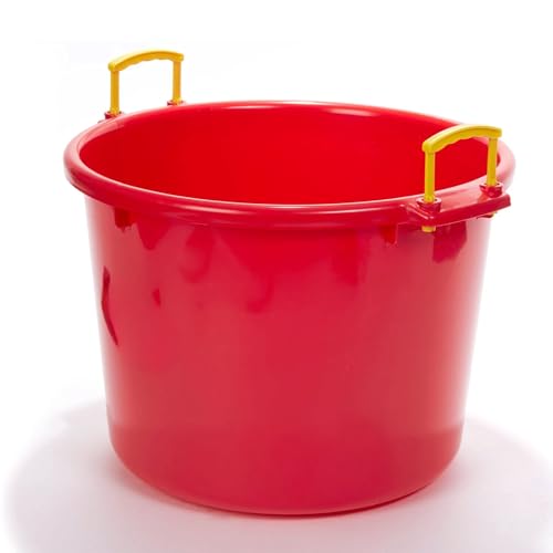 TAYNEVO 40 Quart Red Muck Tub