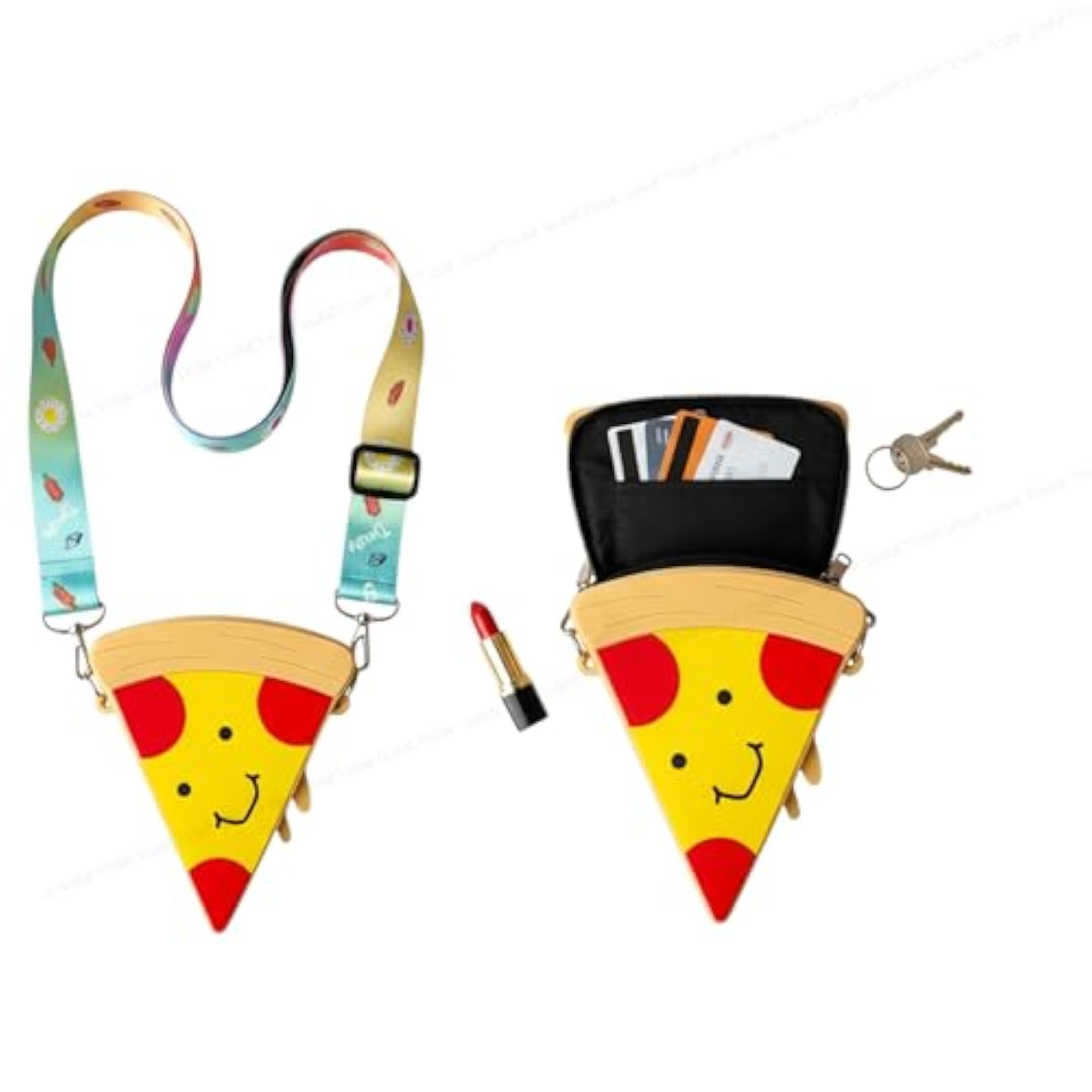 Cute Cartoon Keychain Pouch for Kids & Adults