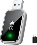 Ya en manzanajugosa.com: Adaptador CarPlay Inalámbrico 2 en 1, Mini CarPlay Inalámbrico 2 en 1 para Apple CarPlay/Android Auto Plug and Play, WiFi y Bluetooth, Conexión Automática, para Android 11+ y iPhone iOS 10+