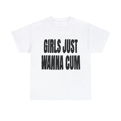 DONGFEI Girls Just Wanna Cum - Ken Carson T-Shirts White XL