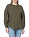 Produktbild United Colors of Benetton Damen Blusa 5NHP5QCR4 Hemd, Armeegrün 35a, Medium