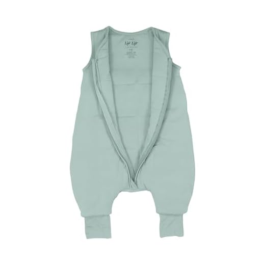 Nyte Nyte Baby - 1.-TOG Mint, 18 to 36 Months, Sleeveless Sleep Sack, Soft Baby & Toddler Sleeping Sack, Breathable Bamboo Viscose Sleep Sack with Adjustable Feet Cuffs & Anti-Slip Grip