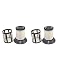 Green Label 2 Pack Replacement Dirt Bin and Dirt Cup Filter Screen Kit 2031532 for Bissell Zing Bagless Vacuum Cleaners. Fits: 6489, 10M2, 64892 and 64894