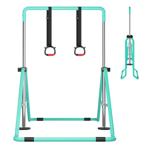 DOBESTS Barra de Gimnasia Plegable, Barra Horizontal Ajustable 90-130cm DOBESTS Barra de Gimnasia Plegable, Barra Horizontal Ajustable 90-130cm