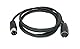 System-S S-Video Kabel 150 cm Din 4 Pin Stecker zu Buchse in Schwarz