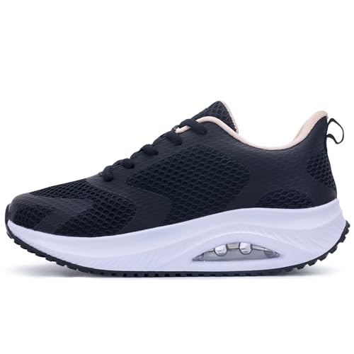Image of Autper Plantar Fasciitis Shoes Women Walking Arch Support Tennis Casual Athletic Nurse Orthotic Sneakers for Foot Pain Relief