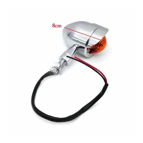 Feux clignotants moto clairs pour VT Shadow 750 Custom - 6