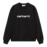  CARHARTT WIP CARHARTT SWEAT  SUDADERA CLÁSICA Black/White M