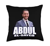 Abdul El-Sayed Throw Pillow