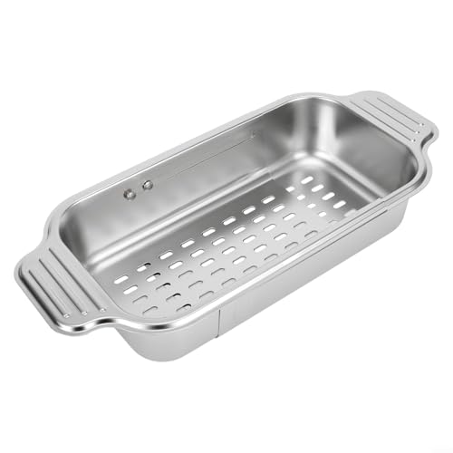 Colador Retráctil de Acero Inoxidable para Fregadero miniatura 7