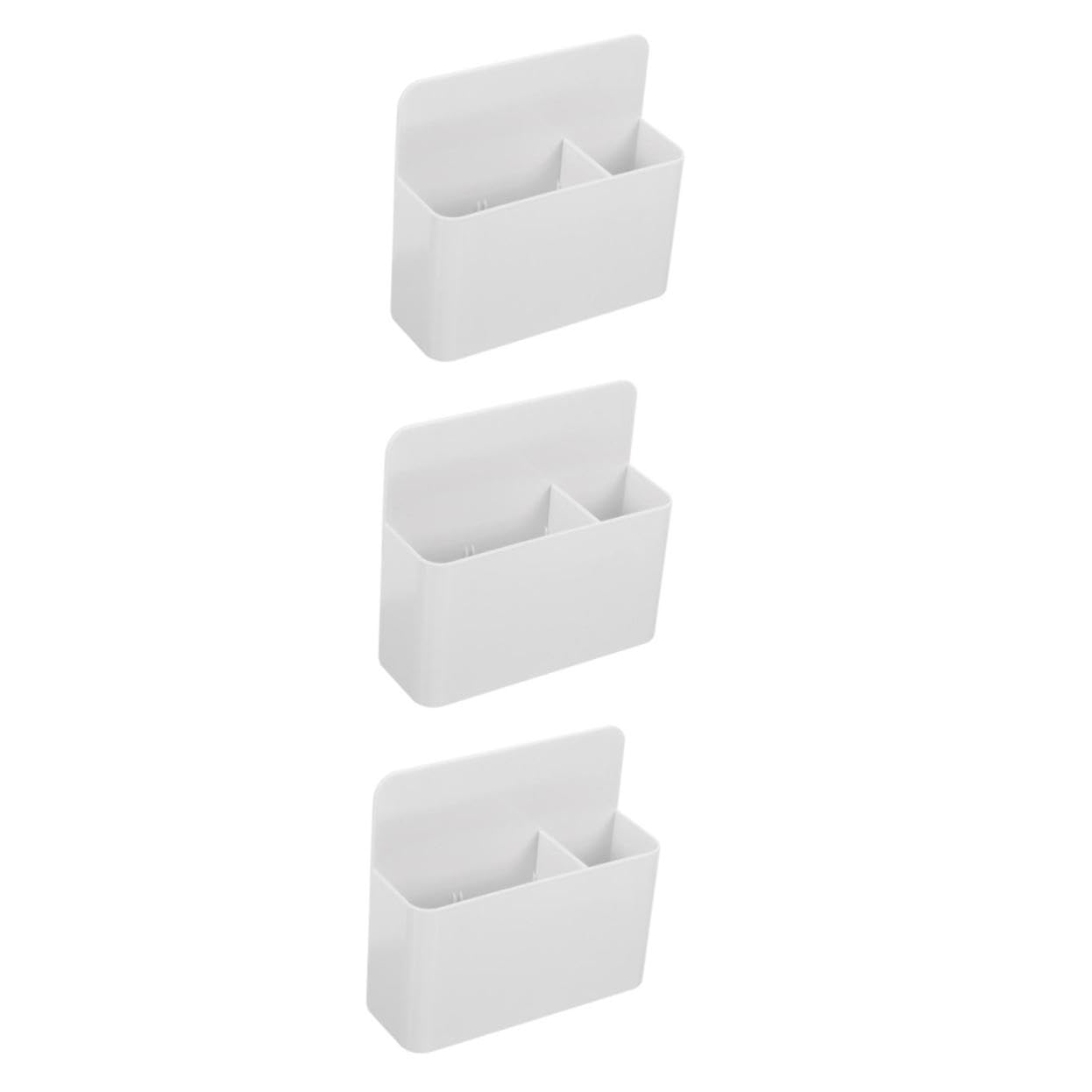 HOMSFOU 3 Pezzi Portapenne Magnetico per Scrivania Organizer Multifunzionale per Lavagna e Ufficio per e Cancelleria per Casa e Scuola Design Elegante e Resistente con Magneti Potenti