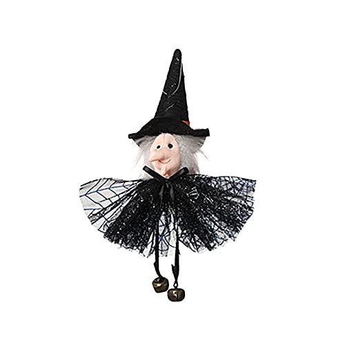 Muium(TM) Cute Halloween GNOME Doll, Halloween Plush GNOME Halloween Plush Doll Hanging Ornaments Party Hanging Decorations Lawn Garden Party intérieur Cour Porche Cadeau (B) Cover