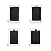 QIBAO Gaoailin Store 4cs Fit for Electrolux for EAFCBF for Paultra 242061001 241754001 Luftfilter Kühlschrank Kühlschrankfilter Kohlenstoff aktiviertes Kühlschrankluftfilter