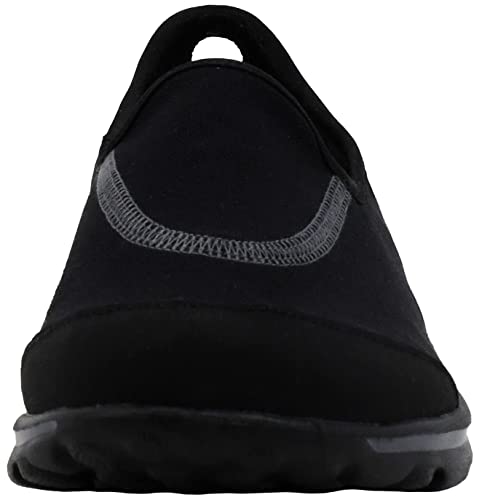 Skechers Skechers Women's Go Walk Slip-On Walking Shoes, Black, 8