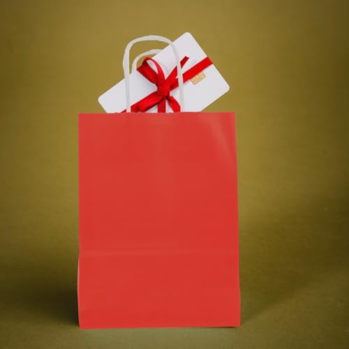 Paquet présent kraft rouge Homoyoyo pour objets petits et secrets