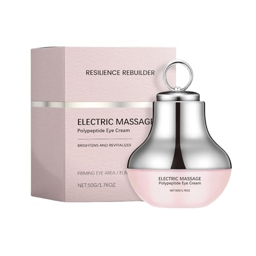 Masajeador Eléctrico Para Contorno De Ojos, 50 G De Crema Para Contorno De Ojos, Antiojeras E Hinchazón, Sérum Masajeador Antiarrugas Con s-uave Vibración, Hidratante Revitalizante