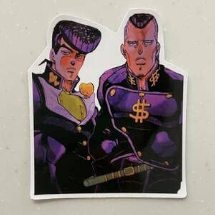 Amazon.co.jp: ジョジョと奇妙な冒険東方仗助 虹村億泰 ステッカー