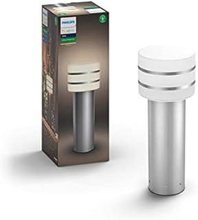 Philips Hue Tuar White Ambiance Zewnętrzna lampa stojąca LED, mała 40 cm, do 2700 K, możliwość przyciemniania, sterowanie aplikacją