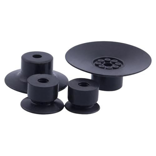 10Pcs Thin Vacuum Suction Cup Manipulator Accessories Industrial Pneumatic Accessories Suction Cup Diameter 8/10/15/20mm VP-P(VP-8P,White Silicone)