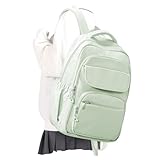 Simple, à la mode et multifonctionnel. Le design simple et unicolore convient à la fois à l'utilisation quotidienne à l'école et aux déplacements quotidiens. Du campus au bureau, de la ville à la campagne : ce sac à dos convient à de nombreuses situations différentes et constitue le choix idéal pour l'école, le travail et les petits déplacements.
