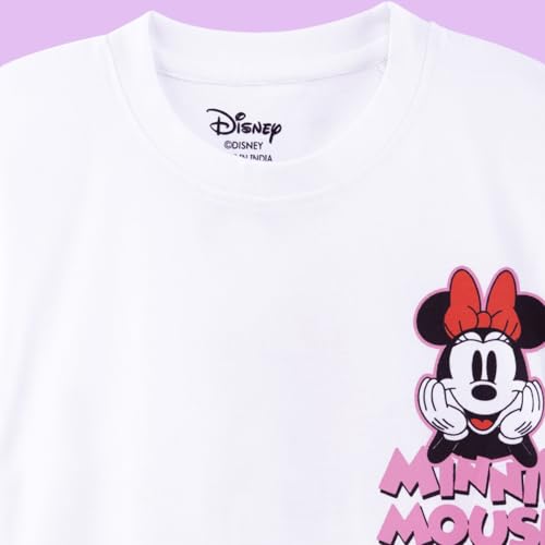 Image of Nap Chief Kids Cotton Character T-Shirt for Girls, Printed T-Shirt for Kids Casual Wear