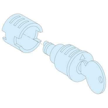 Schneider Elec PBT - SYS 32 30 - Lock with 2 Keys 2433 A
