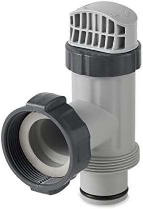 Intex 26005 Anschluss-Set Ø 38 mm Pool Accessories, Grey