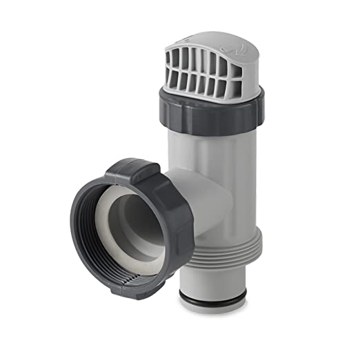 Intex 26005 Anschluss-Set Ø 38 mm Pool Accessories, Grey