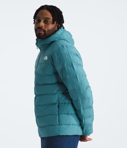 Image of THE NORTH FACE Men's Aconcagua 3 Hooded Jacket | Insulated, Wind & Water Resistant, Attached 3 Piece Hood With Cinch Cord