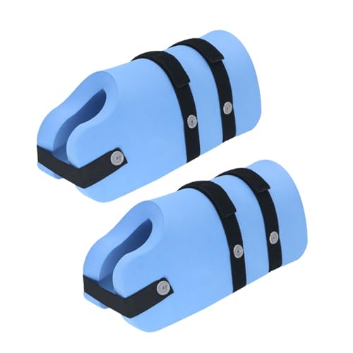 Muñequeras acuáticas de espuma ajustables para natación 2 pzas miniatura 1