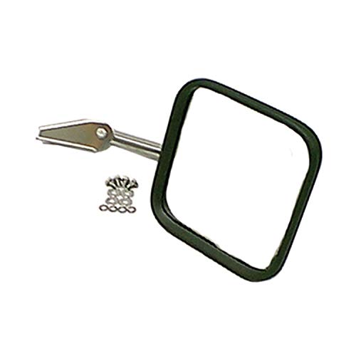 Rugged Ridge | Door Mirror Kit, Right, Head/Arm, Stainless Steel | 11005.04 | Fits 1955-1986 Jeep CJ