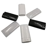 BIUDECO 6pcs Empty Lip Balm Tubes Portable Lipstick Tube Holders Wild Refill Deodorant Stick Containers Random Color