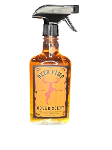DEER PIMP Cover Scent – Deer Hunting Odor Control Spray (Molasses)