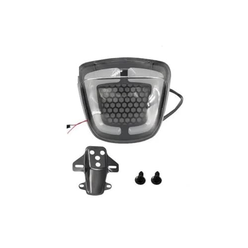 Feux arriere moto feu frein puissant 2.4W CC 12V avec clignotant integre