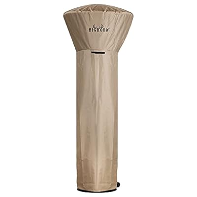 Patio Heater Waterproof Cover with Zipper BIG HORN OUTDOORS Standup Patio Heater Cover 36 Inches Heavy Duty Waterproof Heater Cover Storage Bag For Outdoor Heater