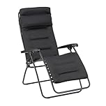 Lafuma MOBILIER -Gepolsterter Relaxsessel Zero Gravity RSX Clip -Klappbare Liege für Garten & Innenbereiche -Hochwertiges AirComfort®-Gewebe -Vielseitiger Liegestuhl, Höchster Komfort, Made in France