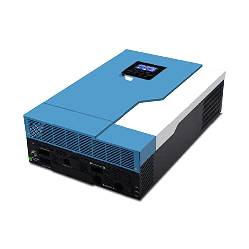 Sfocqvish Inversor Solar Híbrido De 5,5 Kw, Controlador De Carga Solar De 220 V, 48 V Cc, 100 A, Onda Sinusoidal Pura, Entrada Fotovoltaica De 500 V Cc Con Wifi Sml-Iii-3.5kw-Wifi,24v Sfocqvish Inversor Solar Híbrido De 5,5 Kw, Controlador De Carga Solar De 220 V, 48 V Cc, 100 A, Onda Sinusoidal Pura, Entrada Fotovoltaica De 500 V Cc Con Wifi Sml-Iii-3.5kw-Wifi,24v