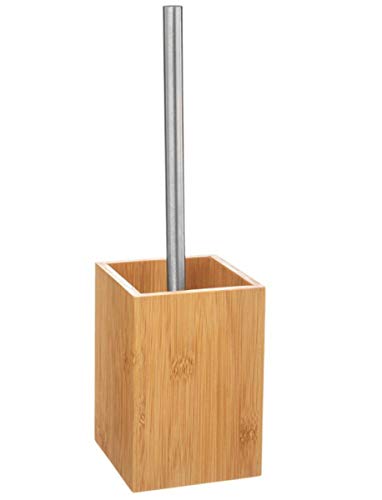 Brosse WC en bambou coloris naturel -PEGANE-