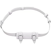 BLESSUME Espada Cinturón LARP Cosplay Para Una Espada (Blanco 1)
