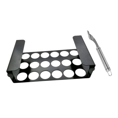 BESPORTBLE Grillrost Für Paprika Aus Paprikagrillhalter Paprikaentkerner Mit Grillzubehör Für Draußen Hähnchenschenkel-grillrost