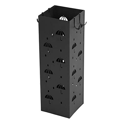 SAXOJONON Paragüero, moderno organizador de pasillo con base estable, diseño funcional y elegante para decoración de entrada del hogar